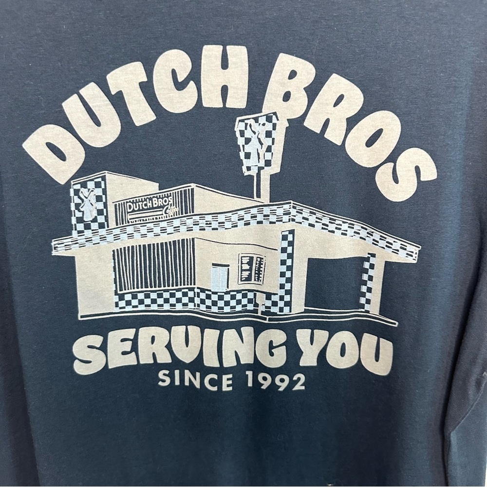 Dutch Bros MEDIUM Blue “Serving You Since 1992” Store DB 1992